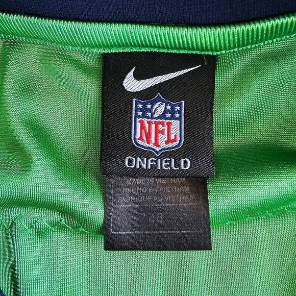 Nike NFL On Field Seattle Seahawks Earl Thomas #29 Jersey Men’s 48 Green Blue - Picture 13 of 14